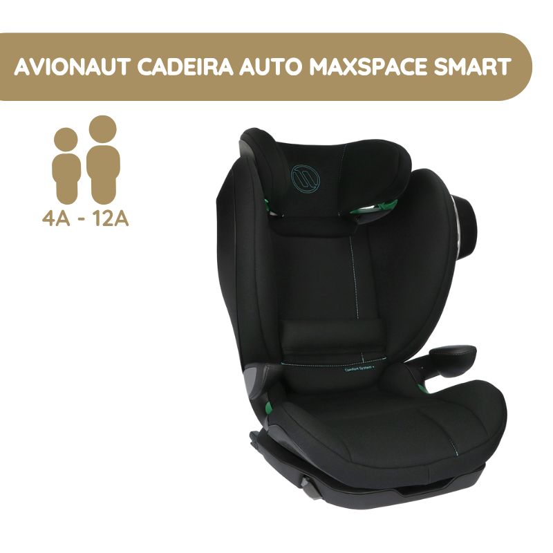 Avionaut Cadeira Auto MaxSpace Smart - Black