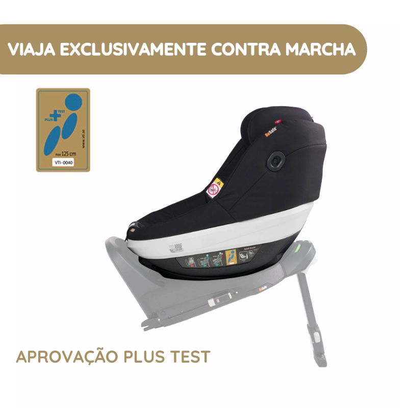 BeSafe Cadeira Auto Beyond - Black Soft Breeze