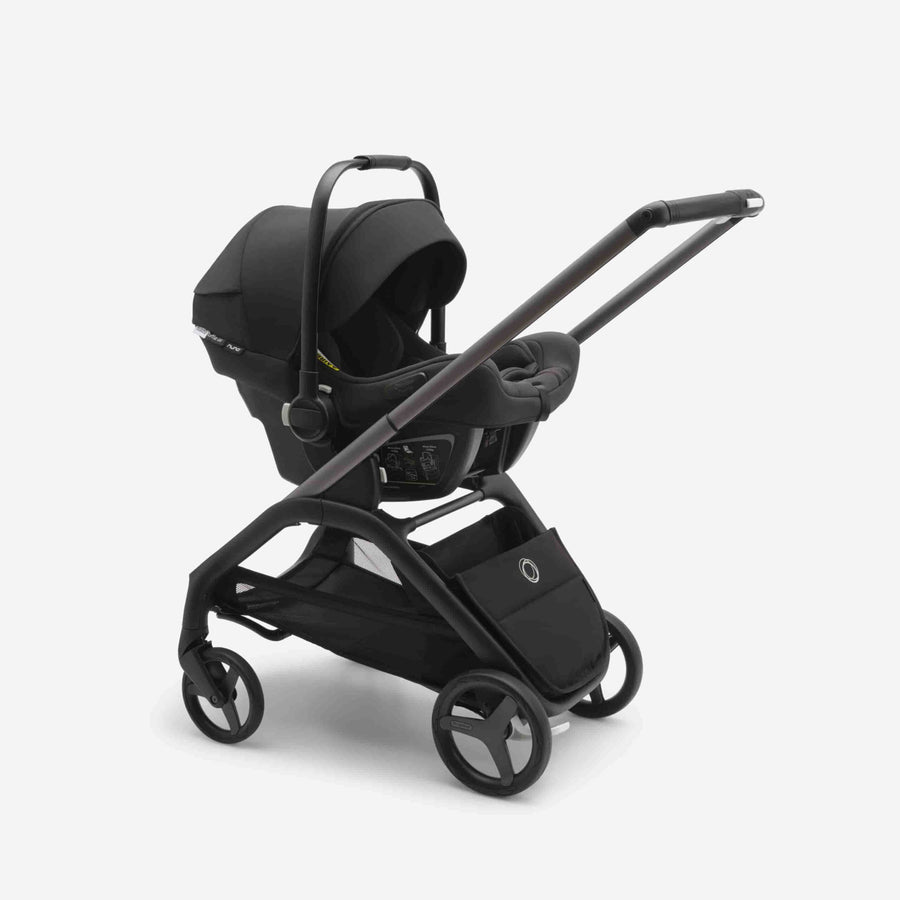 Carrinho de Bebé Dragonfly Completo da Bugaboo - Black/Misty White