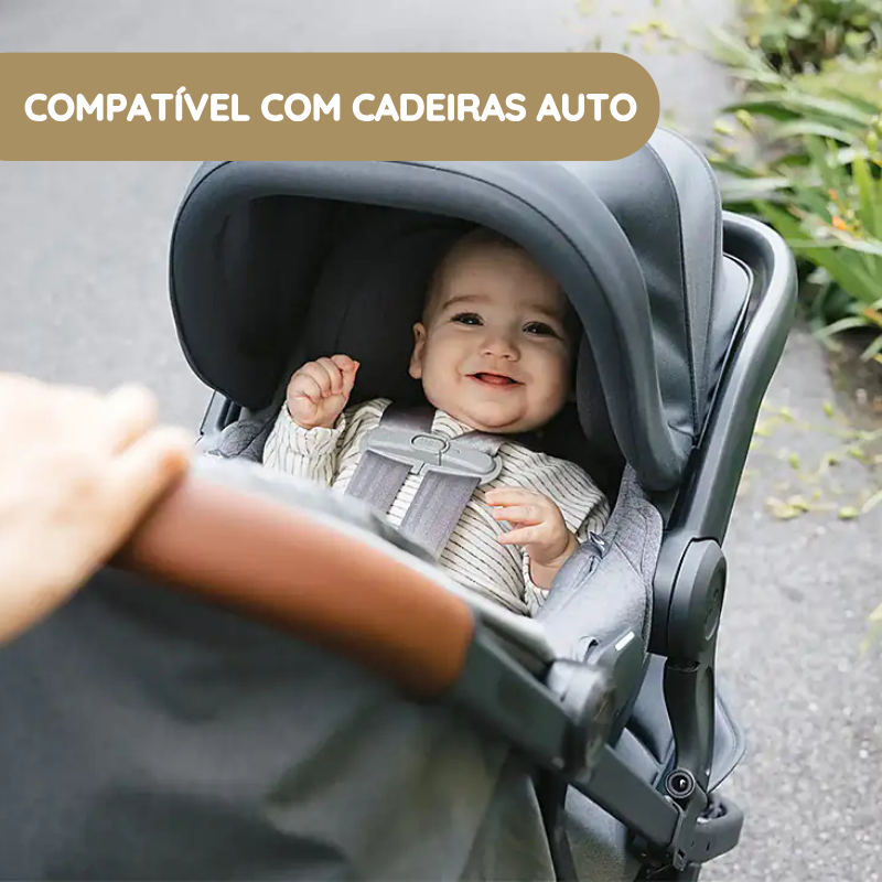 UPPAbaby Minu V3 Carrinho de Bebé - Greyson