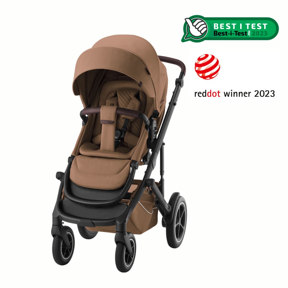 Carrinho de Bebé Smile 5Z da Britax Romer - Warm Caramel dos 0 meses aos 4 anos - LUX
