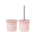 Minikoioi Sip+Snack - Pinky Pink/Powder Grey