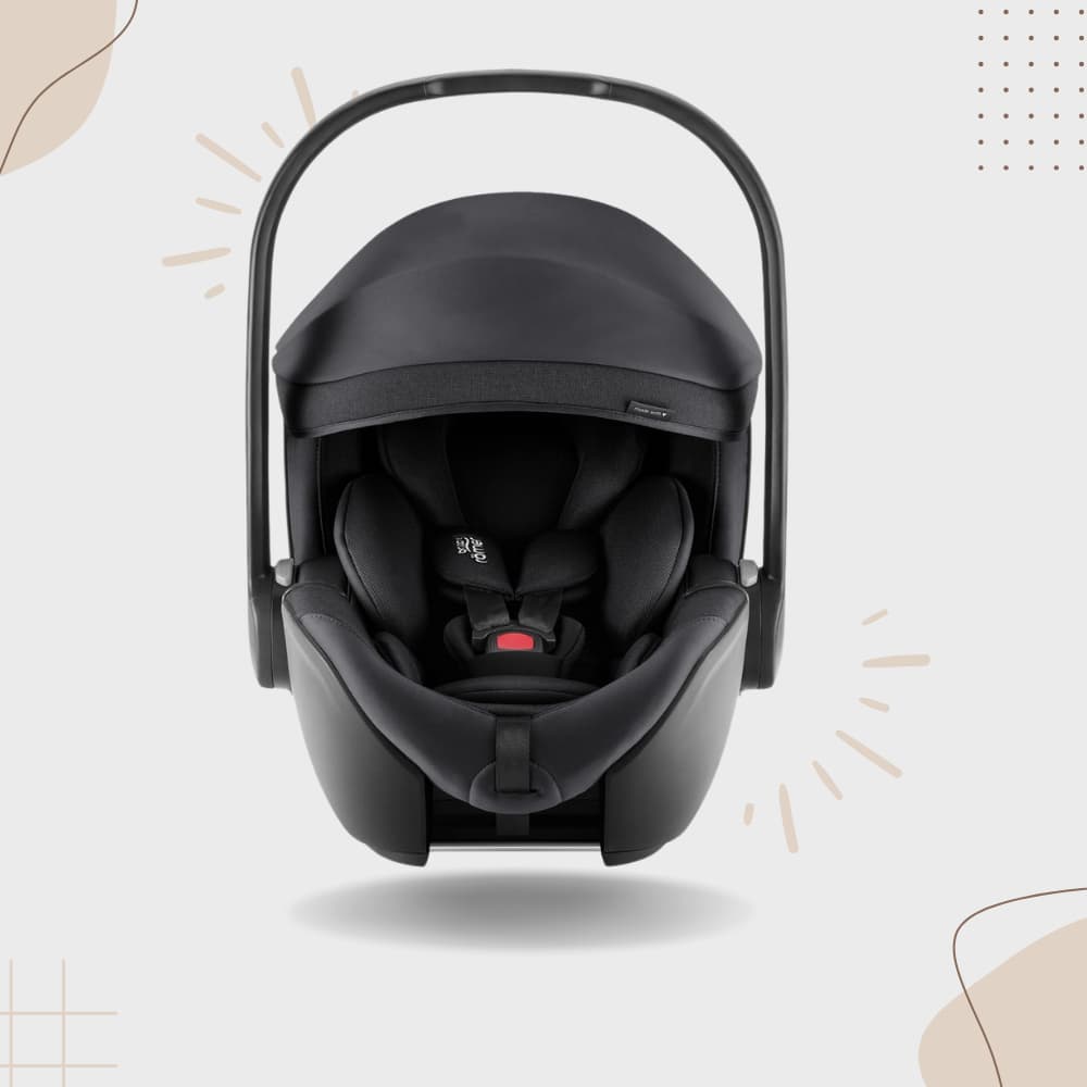 Pack Rio Carrinho de Bebé + Alcofa + Ovinho Baby-Safe Pro + Base Isofix Vario 5Z da Britax Römer - Style Carbon Black