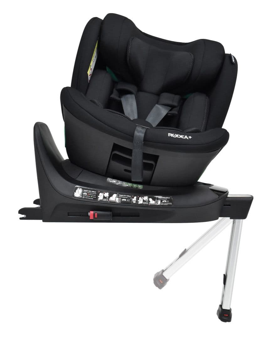 Bebecar Cadeira Auto Rodeá + i-Size - Preto/cinza