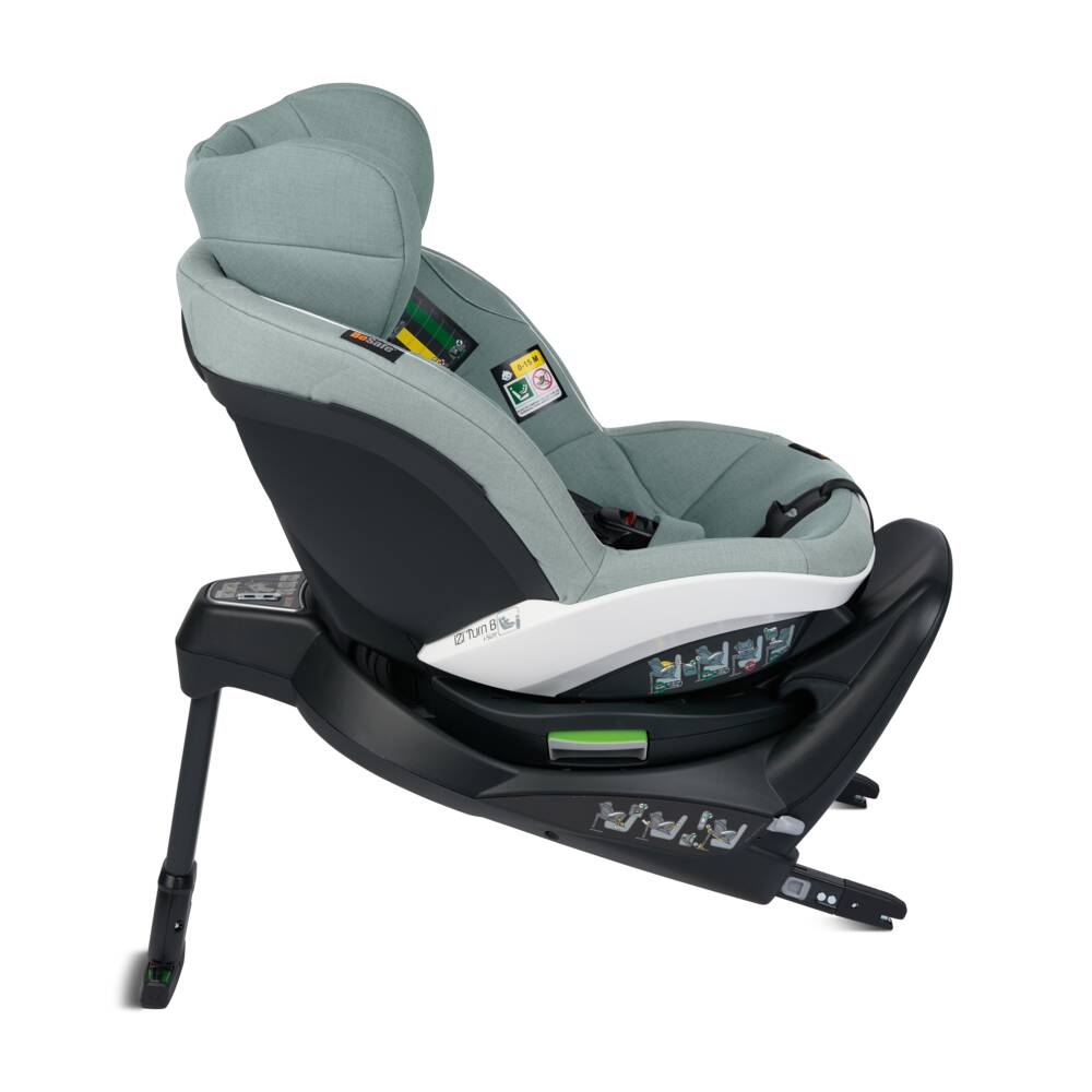 Cadeira Auto Izi Turn B i-Size da BeSafe - Sea Green Mélange