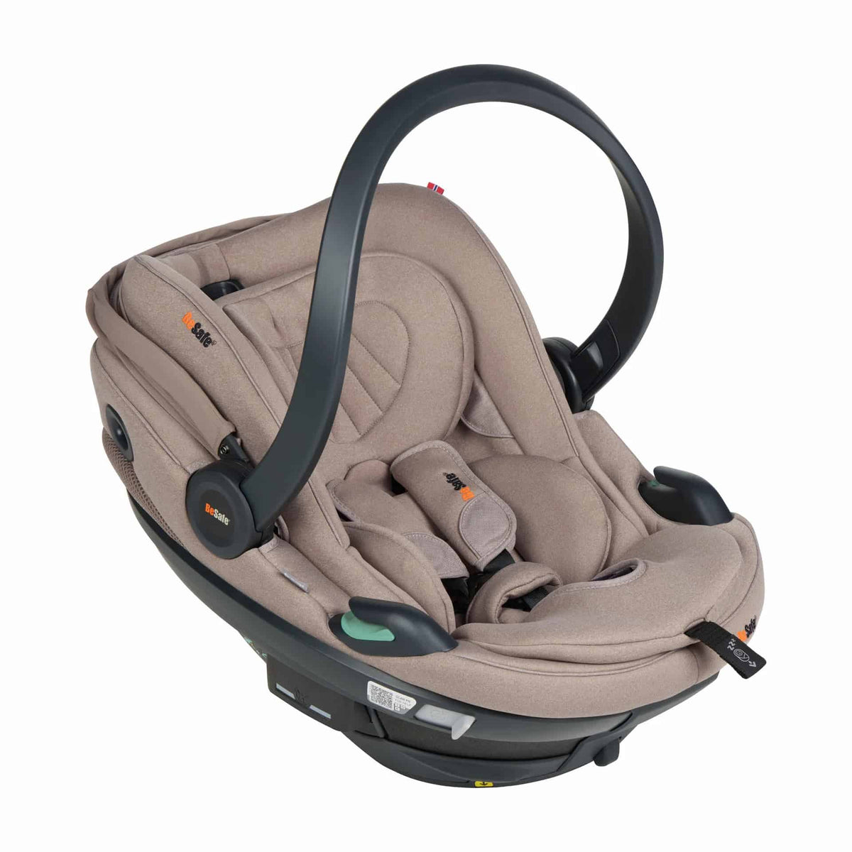 BeSafe Cadeira Auto Go Beyond 2 - Dark Sand SoftBreeze