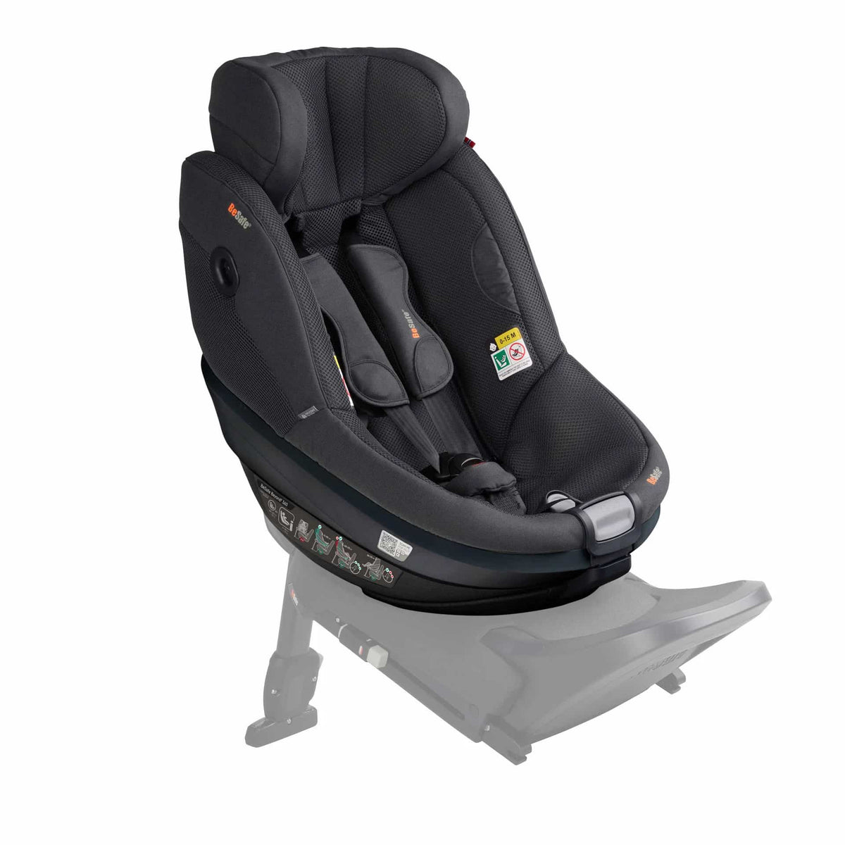 BeSafe Cadeira Auto Beyond 2 360 - Anthracite Mesh
