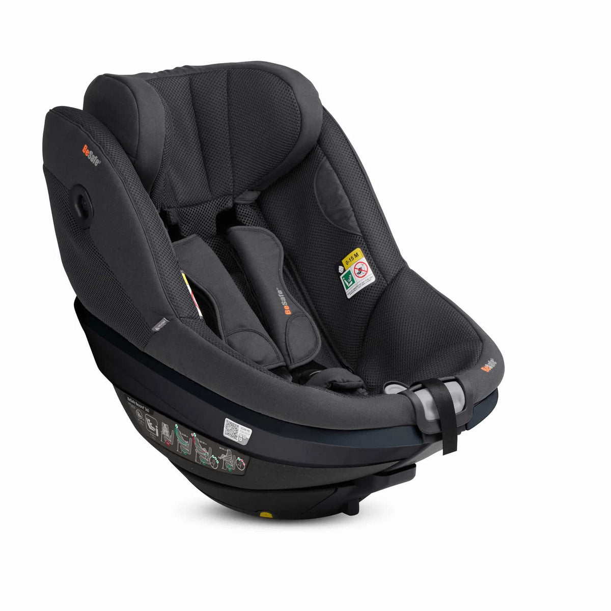BeSafe Cadeira Auto Beyond 2 360 - Anthracite Mesh