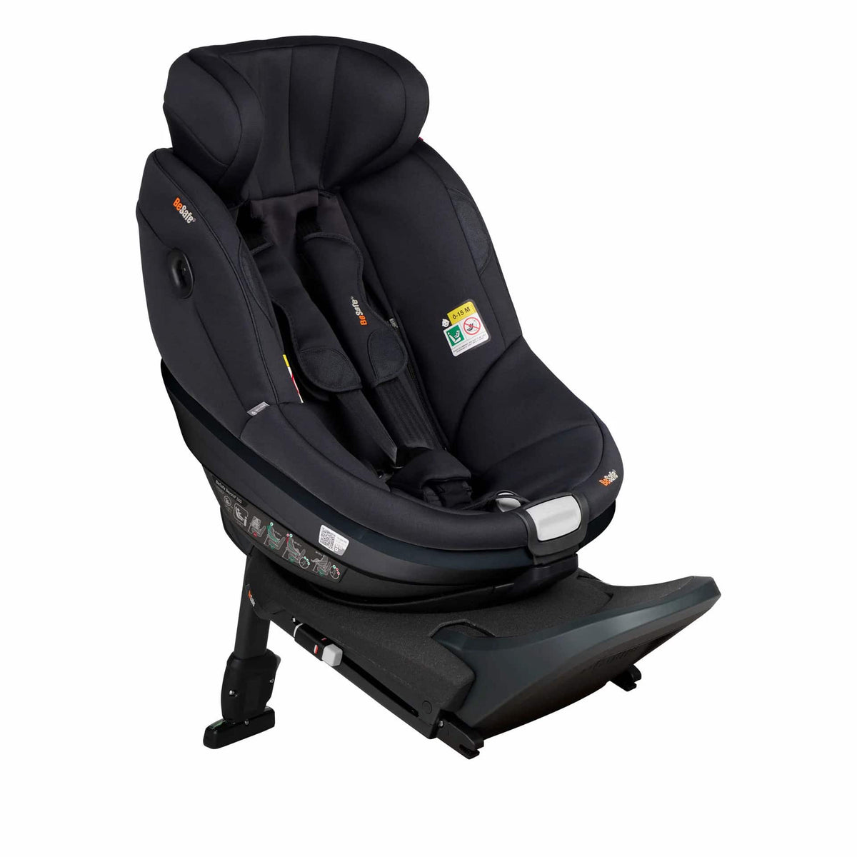 BeSafe Cadeira Auto Beyond 2 360 - Black SoftBreeze