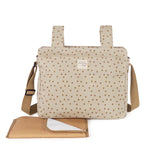 Walking Mum Mala de Passeio Poppy Hearts - Canela