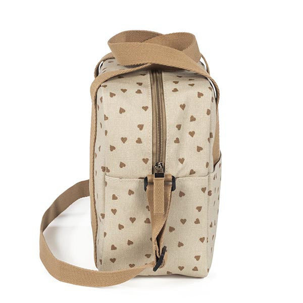 Walking Mum Bolsa Térmica Poppy Hearts - Canela