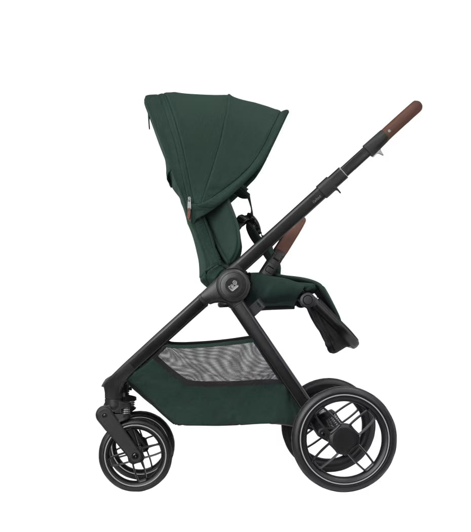Carrinho de Bebé Oxford Plus da Maxi-Cosi - Sistema de viagem 3-em-1 - Twillic Green