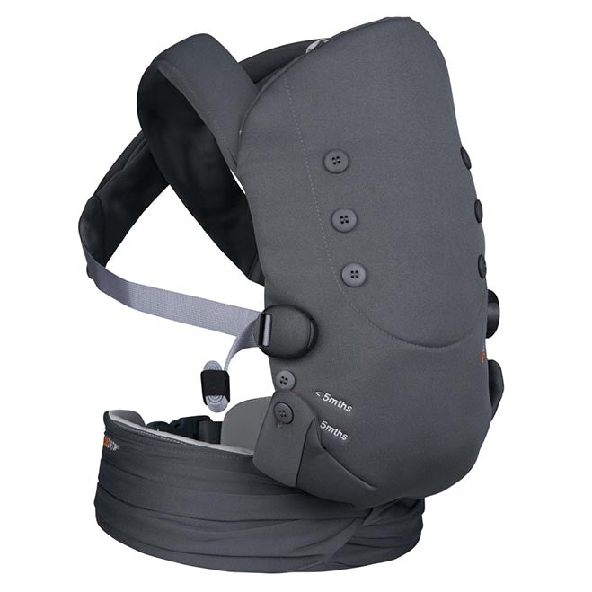 BeSafe Portabebé Newborn Haven - Anthracite Forest