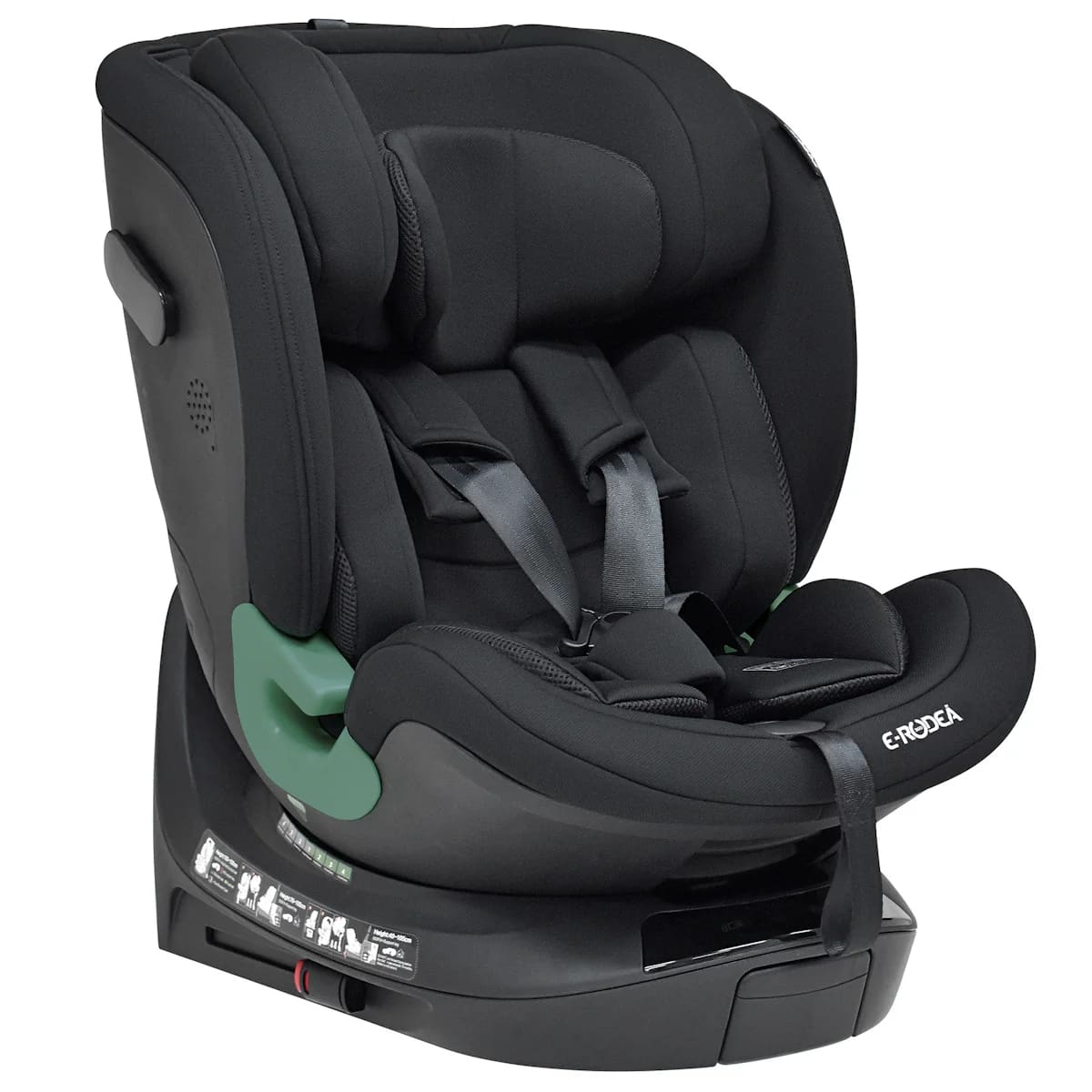Bebecar Cadeira Auto E-Rodeá i-Size - Preto