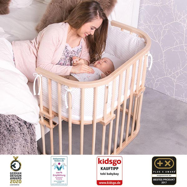 Babybay Cama Co-Sleep Original - natural sem tratamento