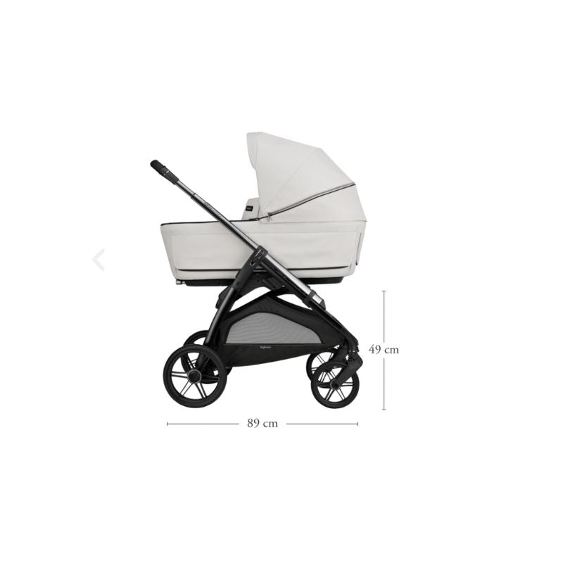 Carrinho de Bebé Inglesina Aptica System Quattro - Crystal Grey