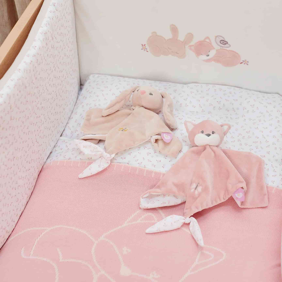 Nattou Alice & Pomme - Doudou - Coelho - Pomme