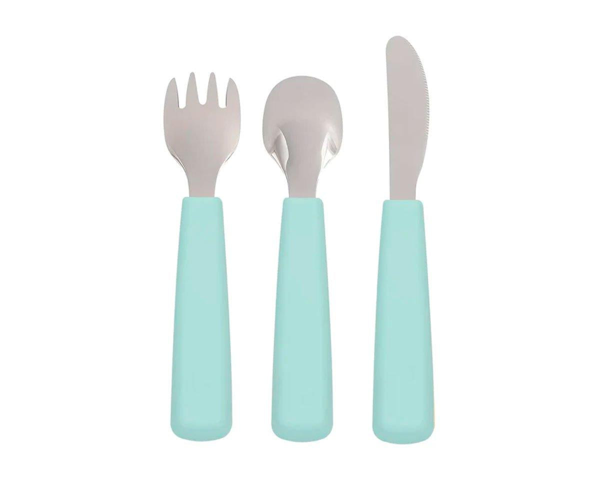We Might Be Tiny Conjunto 3 talheres Feedie - Menta