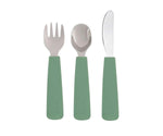 We Might Be Tiny Conjunto 3 talheres Feedie - Sage