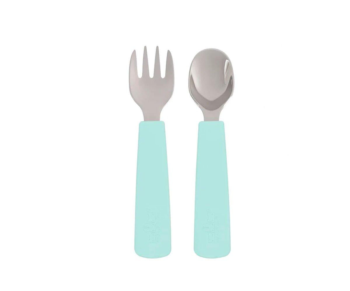 We Might Be Tiny Conjunto 2 talheres Feedie - Menta