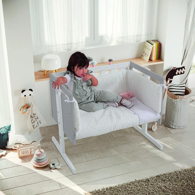 Cama Co-Sleep You & Me Plus da Micuna - Natural