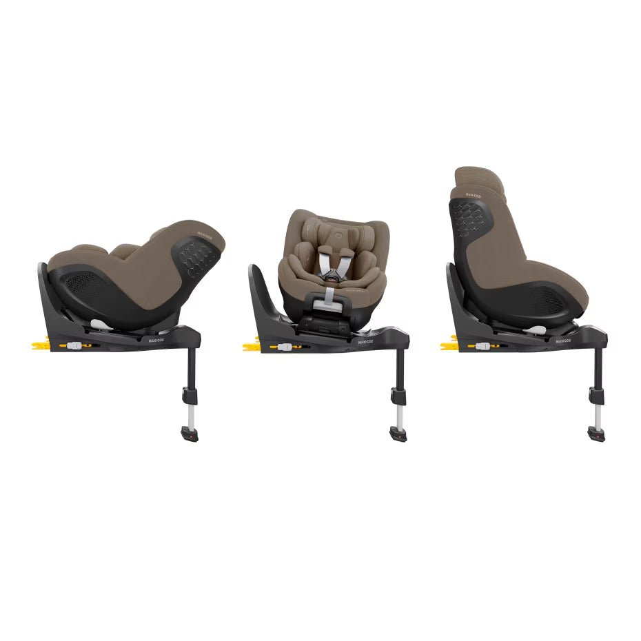 Cadeira Auto Mica 360 Pro da Maxi-Cosi - Auto Giratória 360 - Authentic Truffle