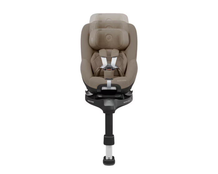 Cadeira Auto Mica 360 Pro da Maxi-Cosi - Auto Giratória 360 - Authentic Truffle