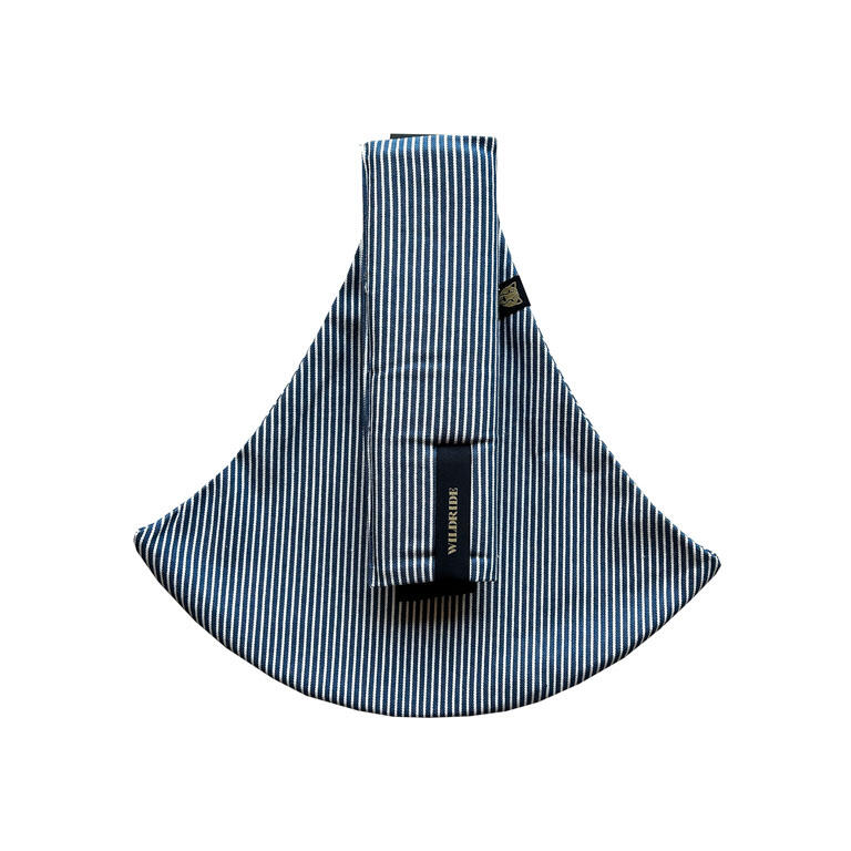 Wildride Porta-bebé Denim - Indigo Stripe