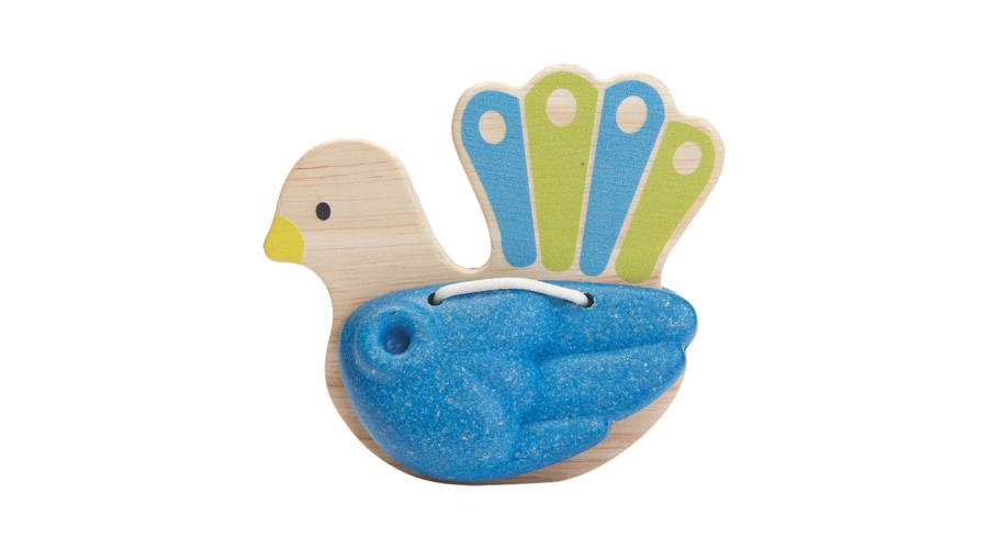 PlanToys - Pássaro de Percussão - Pavão