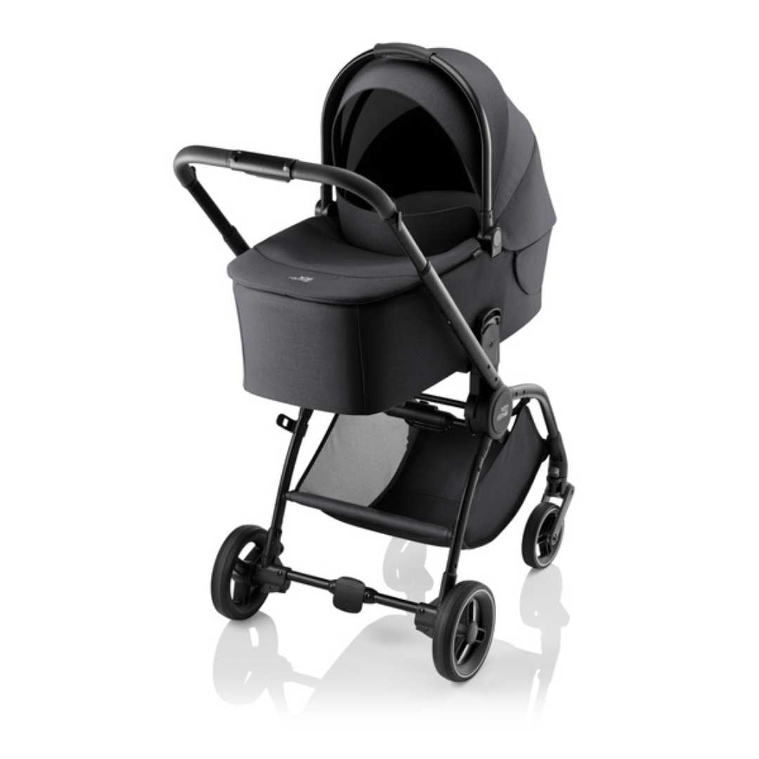 Duo Rio Carrinho de Bebé + Alcofa da Britax Römer - Style Carbon Black