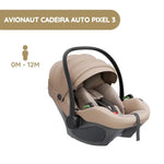 Avionaut Cadeira Auto Pixel 3 - Beige