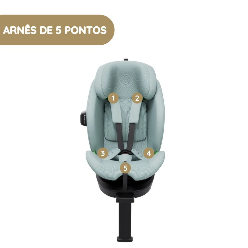 Avionaut Cadeira Auto Stardust 360 Airflow 61-150cm - Black