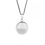 Cache Coeur Bola de Grossesse "Chamador de Anjos" - Shere/Diamond powder/Rhodium
