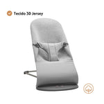 BabyBjorn Espreguiçadeira Bliss 3D Jersey - Gris Oscuro