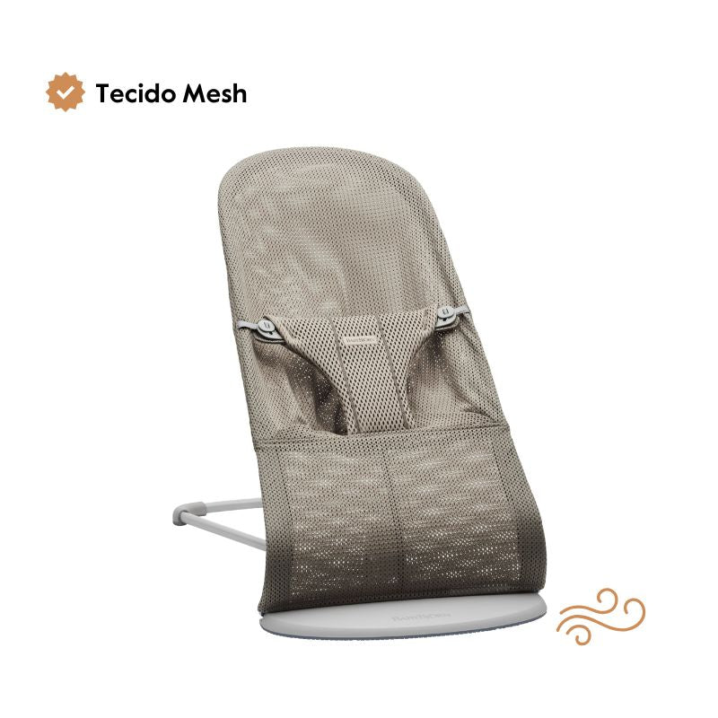 BabyBjorn Espreguiçadeira Bliss Mesh - Rosa Palo