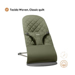 BabyBjorn Espreguiçadeira Bliss Woven Classic - Gris Arena