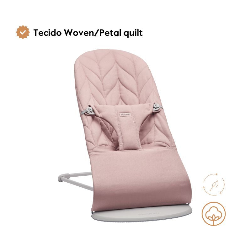 BabyBjorn Espreguiçadeira Bliss Woven Pétala - Azul