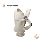 BabyBjorn Mochila Porta Bebé Mini 3D Jersey - Gris carbón