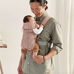 BabyBjorn Mochila Porta Bebé Mini Mesh - Rosa palo