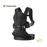 BabyBjorn Mochila Porta Bebé One Air - Gris/beige
