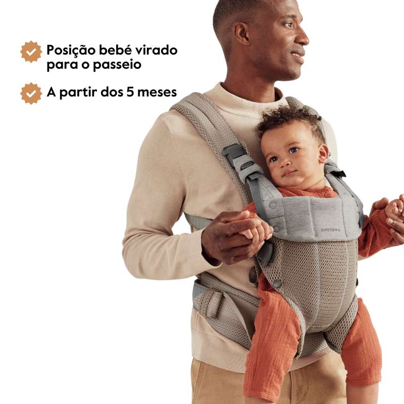 Babybjorn Mochila Porta Bebé Harmony Mesh - Verde Oscuro