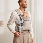 Babybjorn Mochila Porta Bebé Harmony Woven Melange - Beige Claro