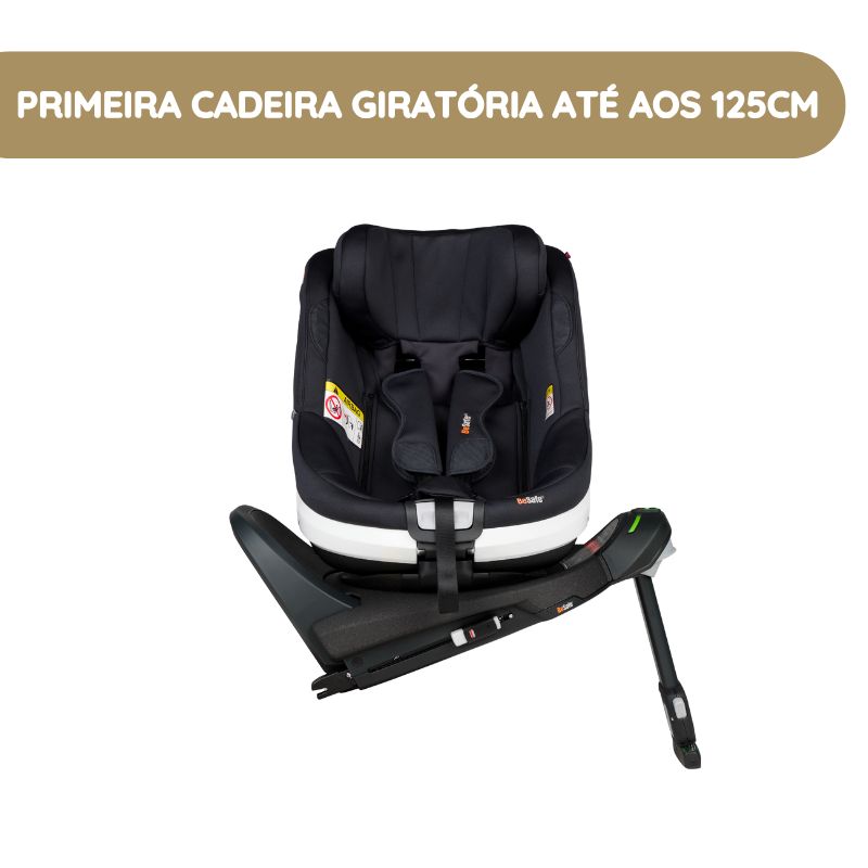 BeSafe Cadeira Auto Beyond 360 - Dark Grey Mélange