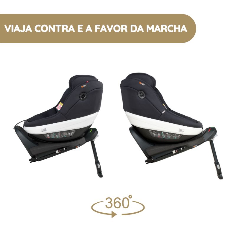 BeSafe Cadeira Auto Beyond 360 - Fresh Black Cab