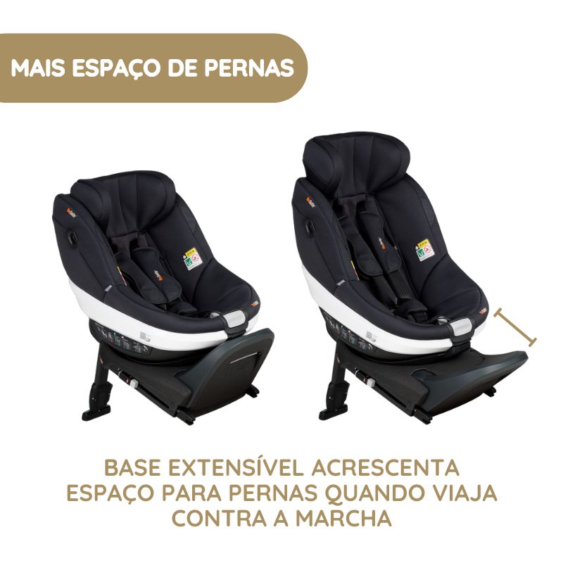 BeSafe Cadeira Auto Beyond 360 - Sea Green Mélange