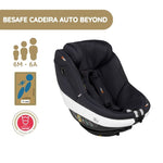 BeSafe Cadeira Auto Beyond - Black Soft Breeze