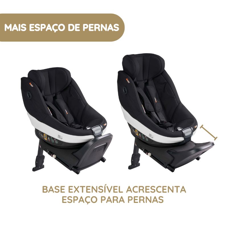 BeSafe Cadeira Auto Beyond - Black Soft Breeze