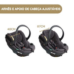 BeSafe Cadeira Auto Go Beyond 2 - Black SoftBreeze