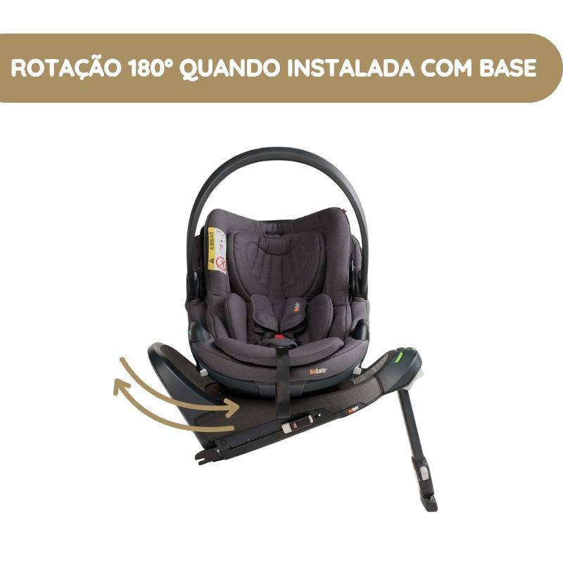 BeSafe Cadeira Auto Go Beyond 2 - Anthracite Mesh