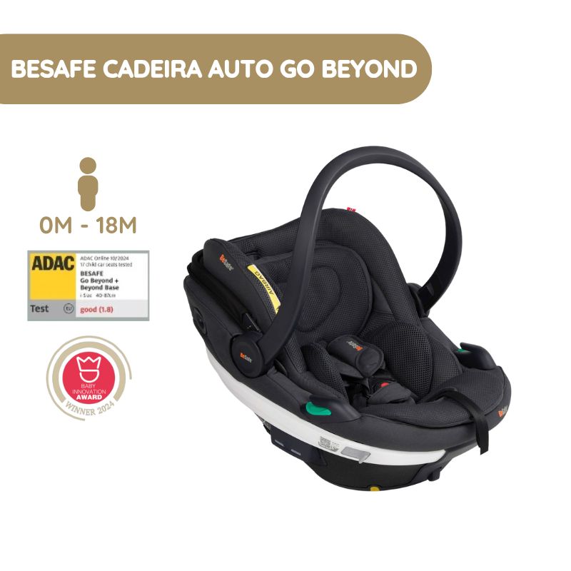 BeSafe Cadeira Auto Go Beyond - Anthracite Mesh